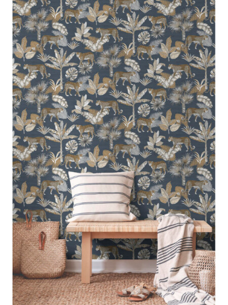 COLECCIÓN JUNGLE FEVER - LEOPARD/BLUE - ORIGEN BELGA - N/A