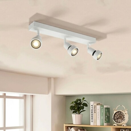 AASO Lámpara Niza Triple Orientable Blanca