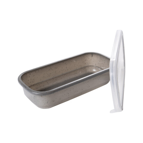 Pote Lume rectangular 600 ml GRIS