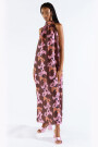 MICHU HALTER DRESS Broken Flowers