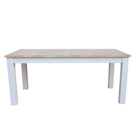 MESA DE COMEDOR MADERA-DE-MANGO NATURAL-BEIGE COSTA