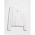 FRCH LS RIBBED TEE NEW OFF WHITE