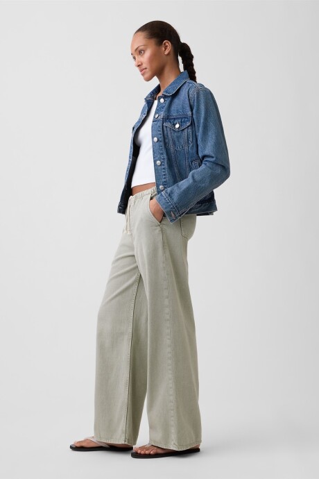 Jean Wide Leg Superlight Mujer Fossil 007