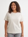REMERA LESSA BEIGE CLARO