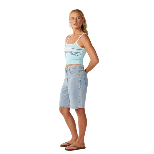 Musculosa Rip Curl Retro Swell Cami - Celeste Musculosa Rip Curl Retro Swell Cami - Celeste