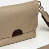 Morral Nina en cuero graneado Black Niquel