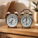 Reloj Despertador Doble Campana Bronce Reloj Despertador Doble Campana Bronce