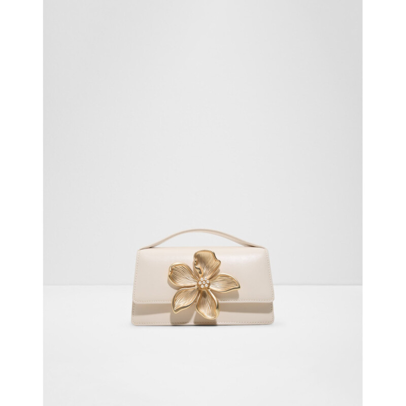 AZRAELLE BONE SYNTHETIC NEGRO/ORO