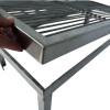 Parrilla Acero Inoxidable Varillas 1.25 x 0.65 m Parrilla Acero Inoxidable Varillas 1.25 x 0.65 m