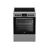 Cocina Vitrocerámica Inox 65L C/grill - Modelo FBM67320XS - Beko Cocina Vitrocerámica Inox 65L C/grill - Modelo FBM67320XS - Beko