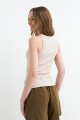 Musculosa en rib basica CRUDO