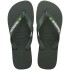 Ojotas Havaianas Brasil Logo Verde