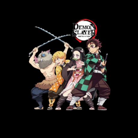 Remera Demon Slayer T-Shirt - Talle S - Tanjiro & Friends Remera Demon Slayer T-Shirt - Talle S - Tanjiro & Friends