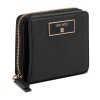 Small Leather Goods Mary Zip Around Black