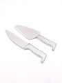 ESPATULAS SET PARA SERVIR TORTA PLATEADO