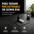 Alfombra Goma Eva Piso Encastrable Tatami 60 X 60 Cm X4 Alfombra Goma Eva Piso Encastrable Tatami 60 X 60 Cm X4