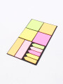 NOTAS ADHESIVAS SET VARIOS TAMAÑOS MULTICOLOR