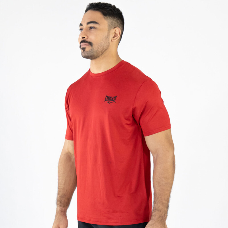 TSHIRT MEN EVERLAST POLY/SPX CHAMPION RD RD RED