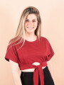 BLUSA GLORIA BORDEAUX