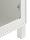 Vitrina SKALS puertas de vidrio blanco Vitrina SKALS puertas de vidrio blanco
