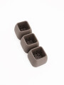 MACETA ELVAN SET X 3 BEIGE (V)