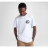THINK OUTSIDE TEE WHITE WHITE