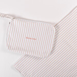 Necessaire y Manta Verano Rayas Rosa
