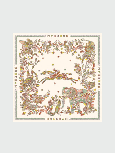 Pañuelo Foret Soie Marfil