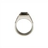 Anillo Mesa-Plata y Oro-Piedra Onix-AN5164 conpiedra