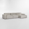 Sofá modular URBAN BEIGE - DERECHO