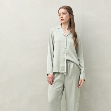 PANTALÓN LAVANDA Verde Grisáceo