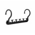 Organizador Perchas Plegable Horizontal Vertical 5 en 1 X4 Color Negro