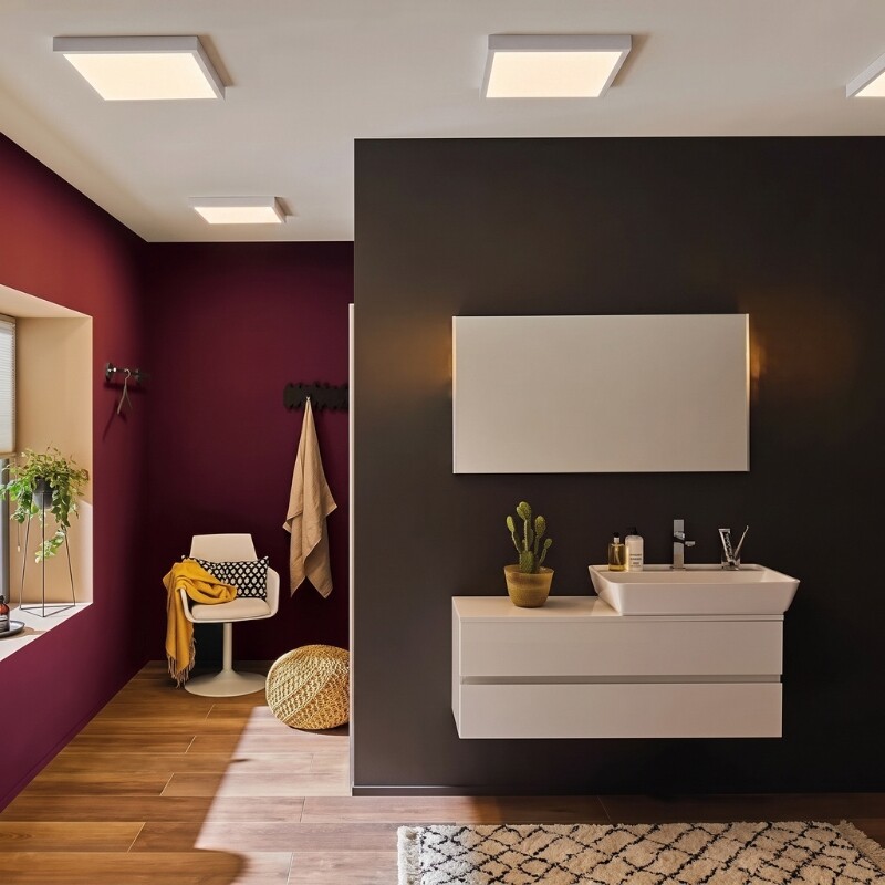 PLCA018 Panel LED Cuadrado de Adosar 18W Luz Neutra