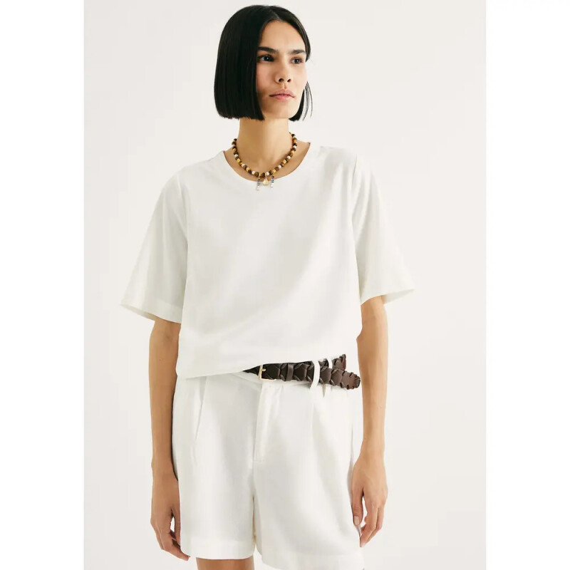 BLUSA FEM BEGE CLARO