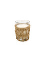 VELA EN FRASCO BEIGE