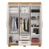Ropero Abba 6 Puertas 2 Cajones NT6015 Freijo | Off White Ropero Abba 6 Puertas 2 Cajones NT6015 Freijo | Off White