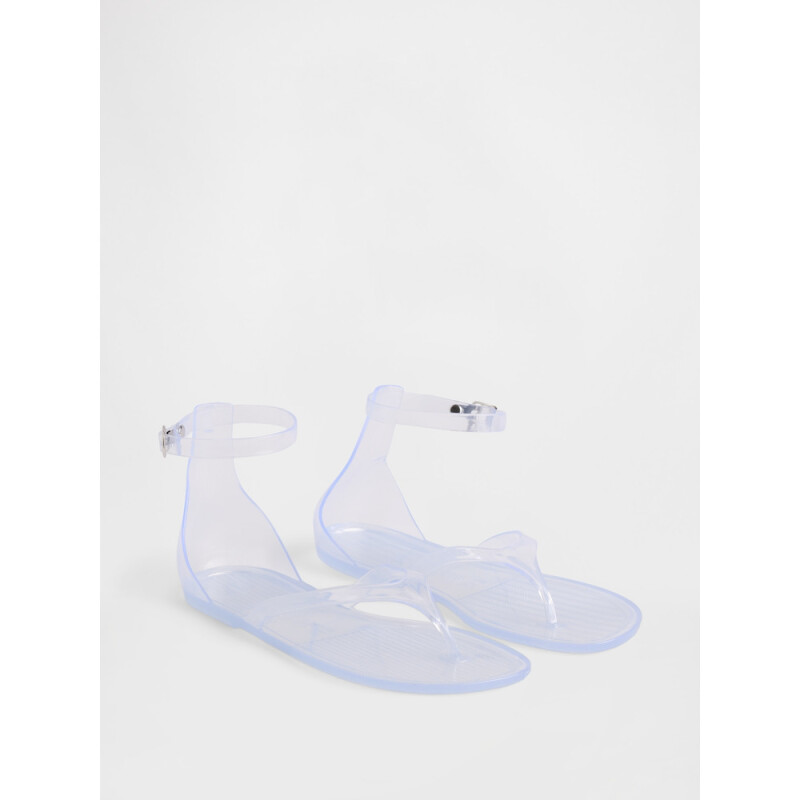 SP26 W JELLY SANDAL CLEAR SKY