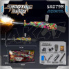 Arma AK47 de orbis hidorgel con efecto humo y luces para simular fuego del caño. Arma AK47 de orbis hidorgel con efecto humo y luces para simular fuego del caño.