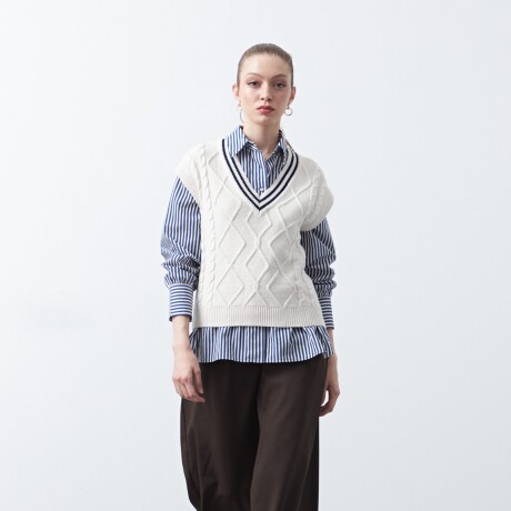 CHALECO ANTLIA Crudo