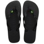 Sandalias Havaianas Brasil Unisex Negro