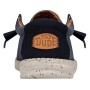 Wally Washed Canvas Hombre Navy