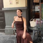 FALDA MALIBÚ MARRON