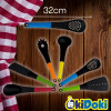 Set De Menage 6 Utensillos De Cocina Con Soporte Set De Menage 6 Utensillos De Cocina Con Soporte