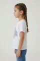 Remera m/c estampada Bloom by the Sea BLANCO