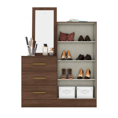 COMODA CAJONERA MDP MARRON B700