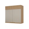 Aéreo 2 Puertas Realeza Premium 80cm Marron/Gris Aéreo 2 Puertas Realeza Premium 80cm Marron/Gris