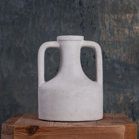 JARRÓN CERAMICA NATURAL-BEIGE SIKY