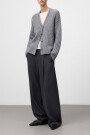 CHAQUETA Gris Melange
