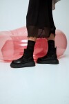 Botas caña elastizada negro