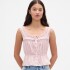 SL LACE TIE FEMME TOP PRIMITIVE